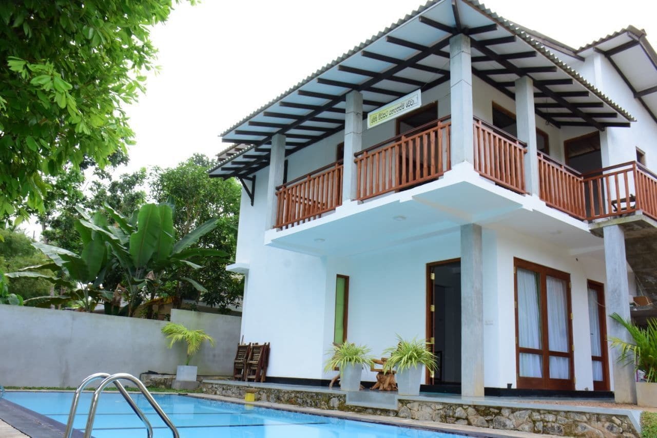 Villa Blue Water Hikkaduwa Exterior foto